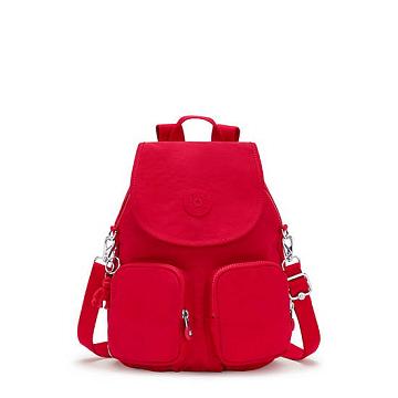 Kipling Firefly Up Convertible Rugzak Rood | België 1638BE